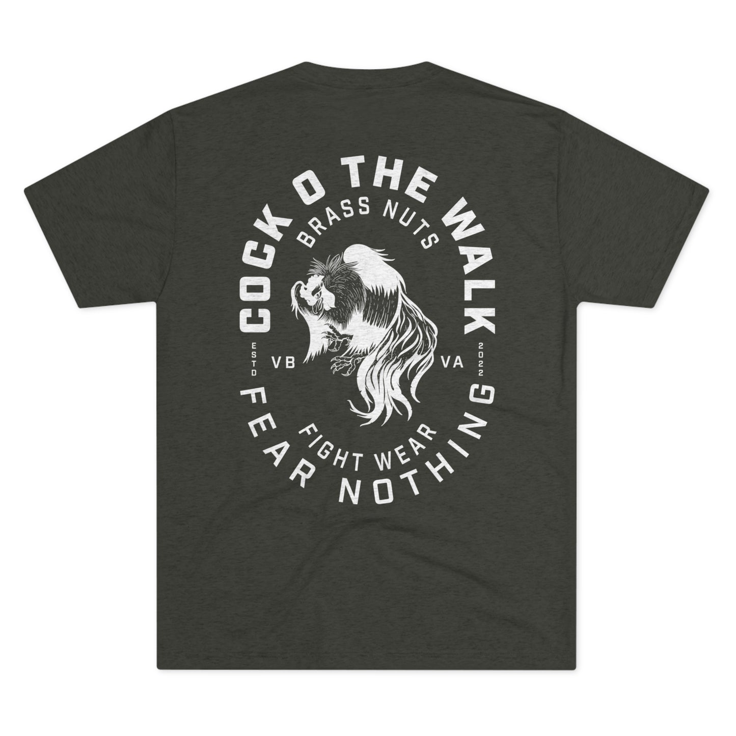 BNFW x MKNG Cock O The Walk (B&W) Tri-Blend Crew Tee