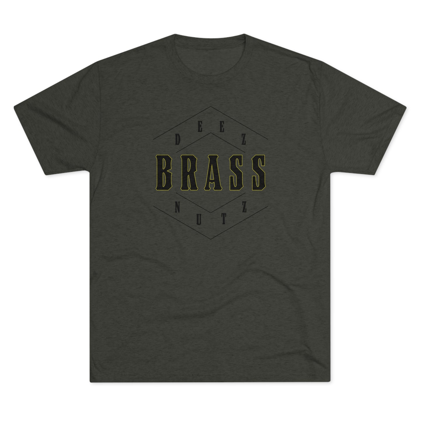 Deez Brass Nutz Unisex Tri-Blend Crew Tee