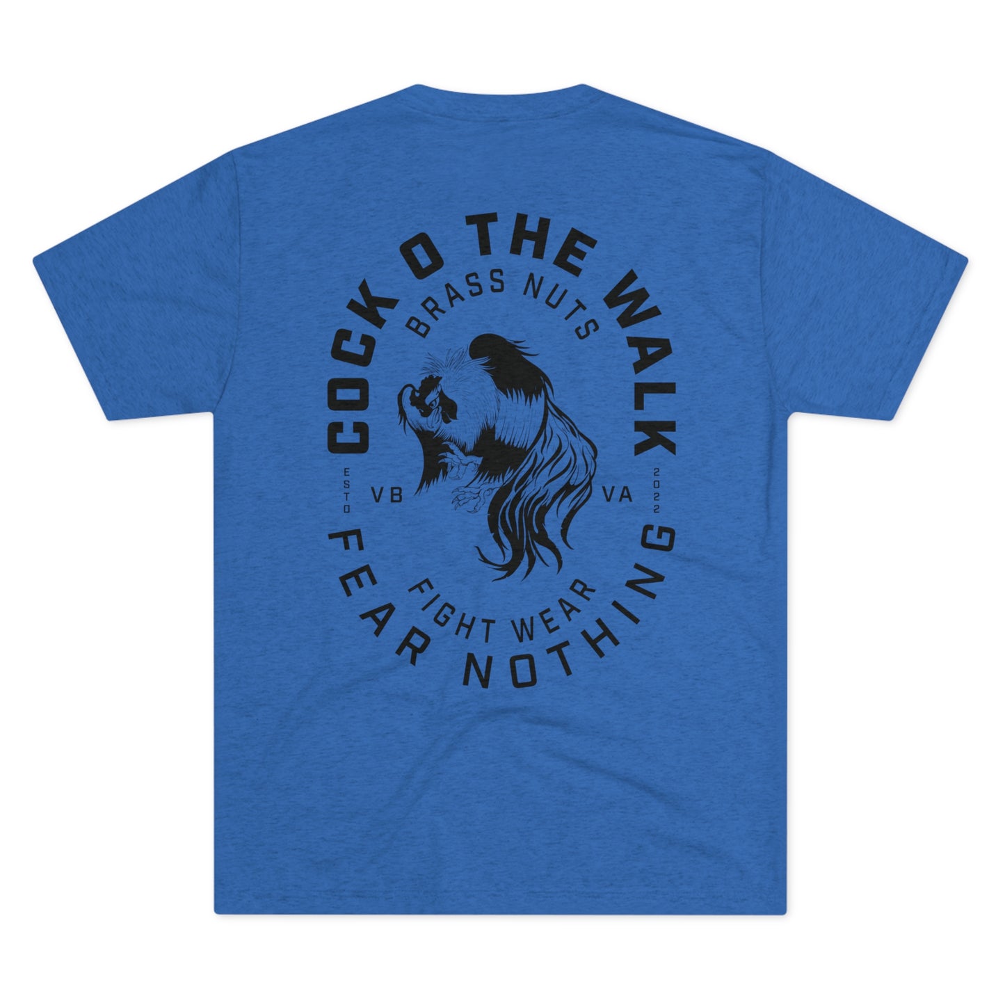 BNFW x MKNG Cock O The Walk (B&W) Tri-Blend Crew Tee