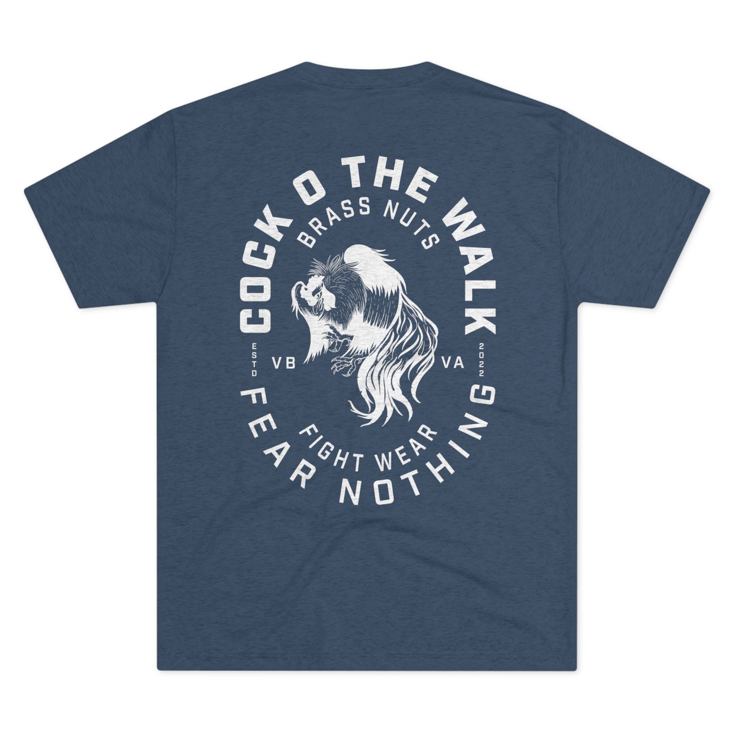 BNFW x MKNG Cock O The Walk (B&W) Tri-Blend Crew Tee