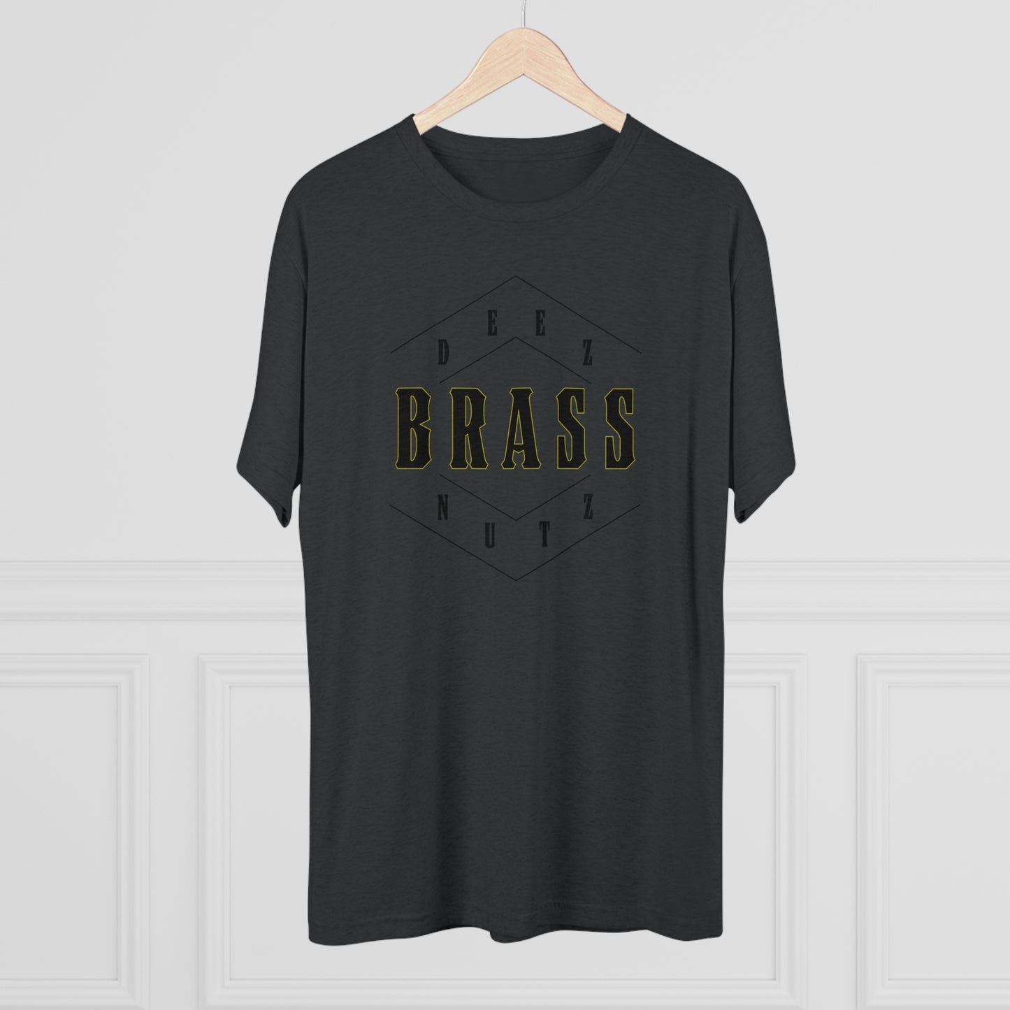 Deez Brass Nutz Unisex Tri-Blend Crew Tee