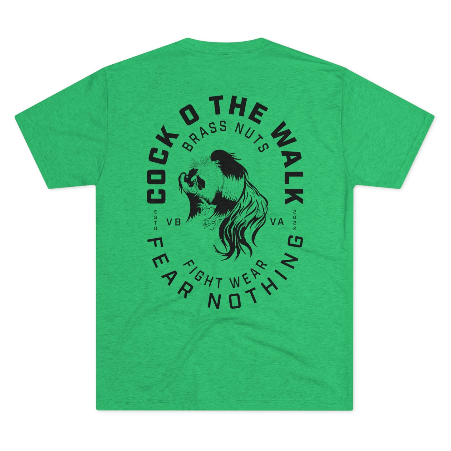 BNFW x MKNG Cock O The Walk (B&W) Tri-Blend Crew Tee