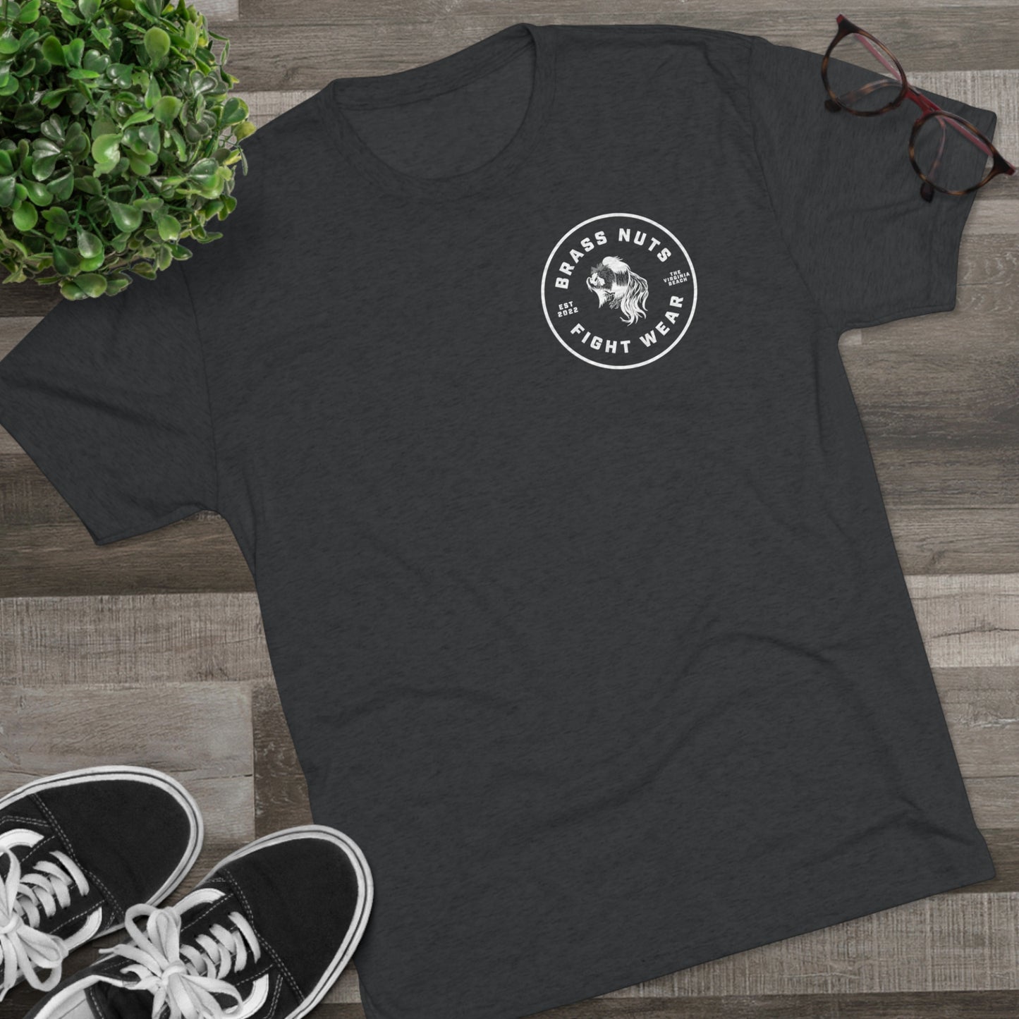 BNFW x MKNG Cock O The Walk (B&W) Tri-Blend Crew Tee