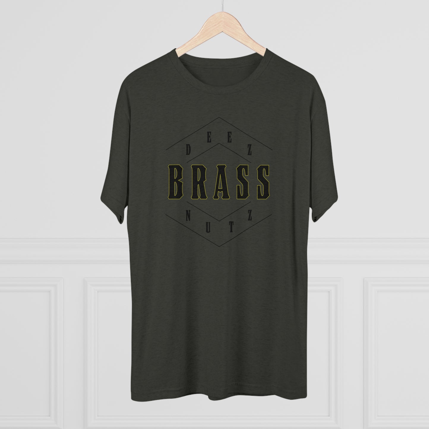 Deez Brass Nutz Unisex Tri-Blend Crew Tee