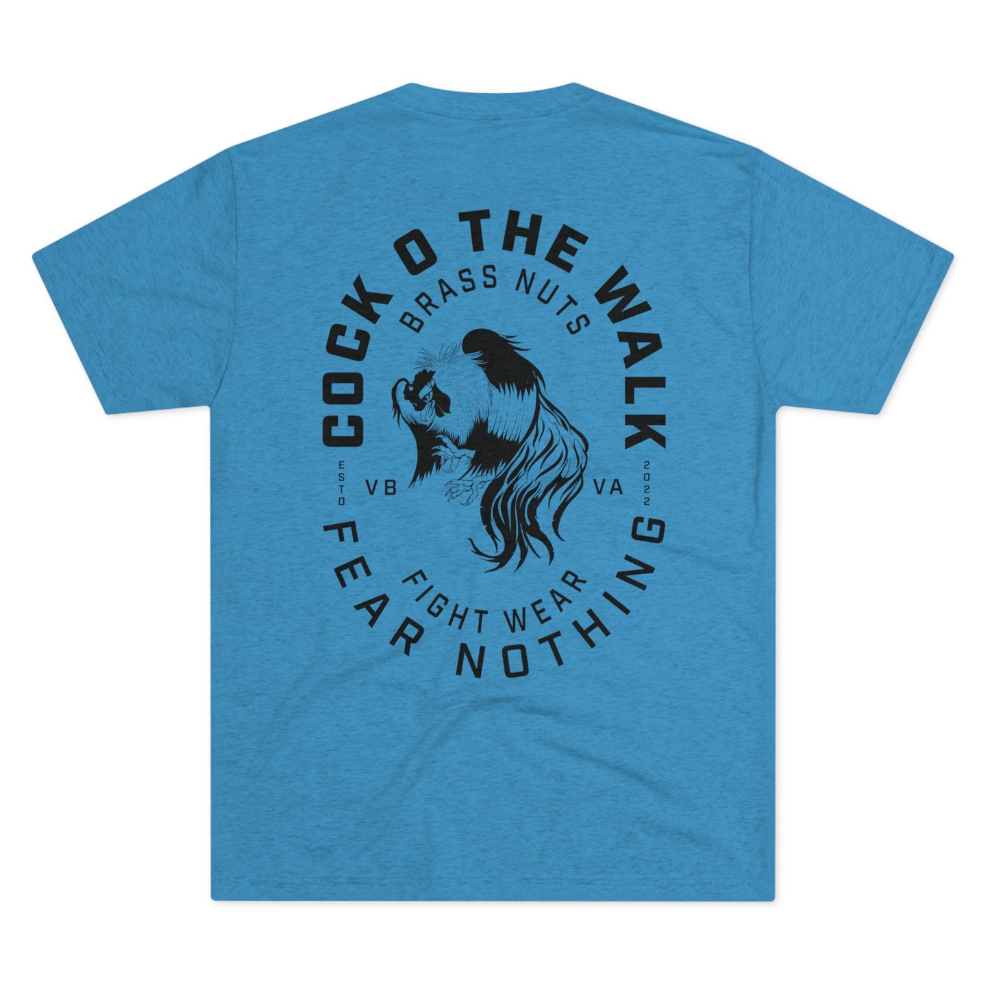 BNFW x MKNG Cock O The Walk (B&W) Tri-Blend Crew Tee
