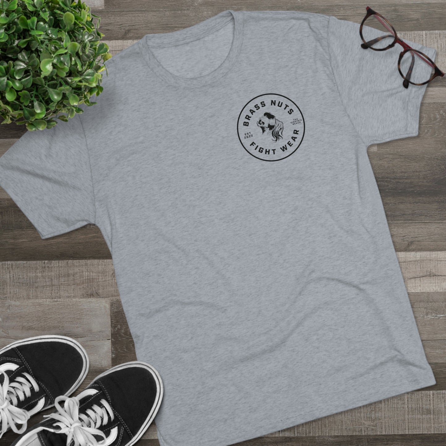 BNFW x MKNG Cock O The Walk (B&W) Tri-Blend Crew Tee