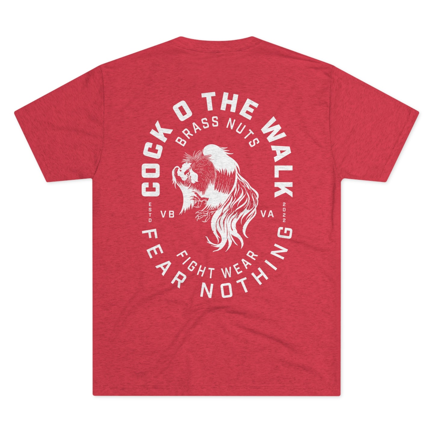 BNFW x MKNG Cock O The Walk (B&W) Tri-Blend Crew Tee