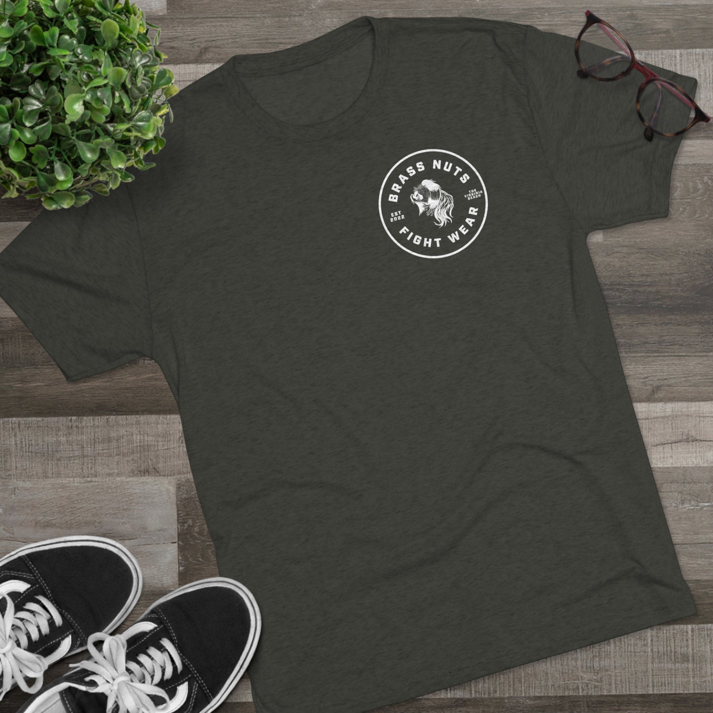 BNFW x MKNG Cock O The Walk (B&W) Tri-Blend Crew Tee