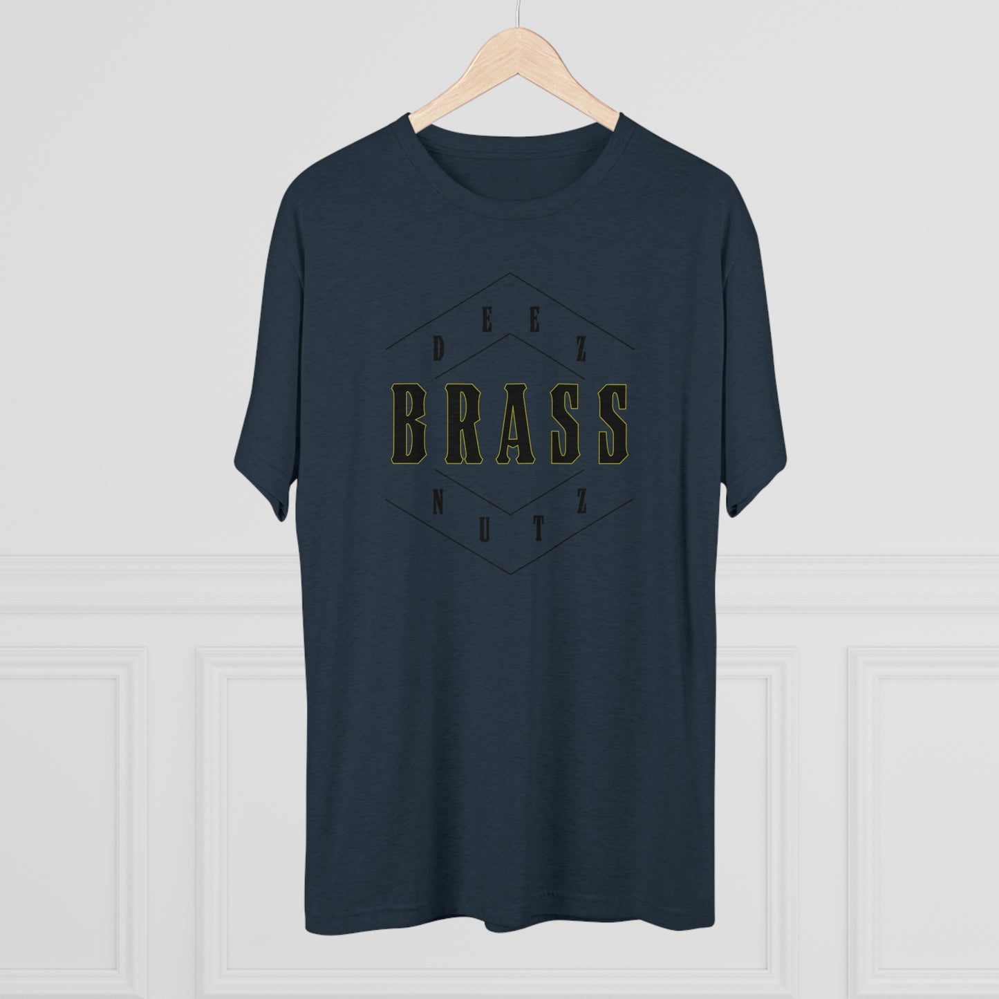 Deez Brass Nutz Unisex Tri-Blend Crew Tee
