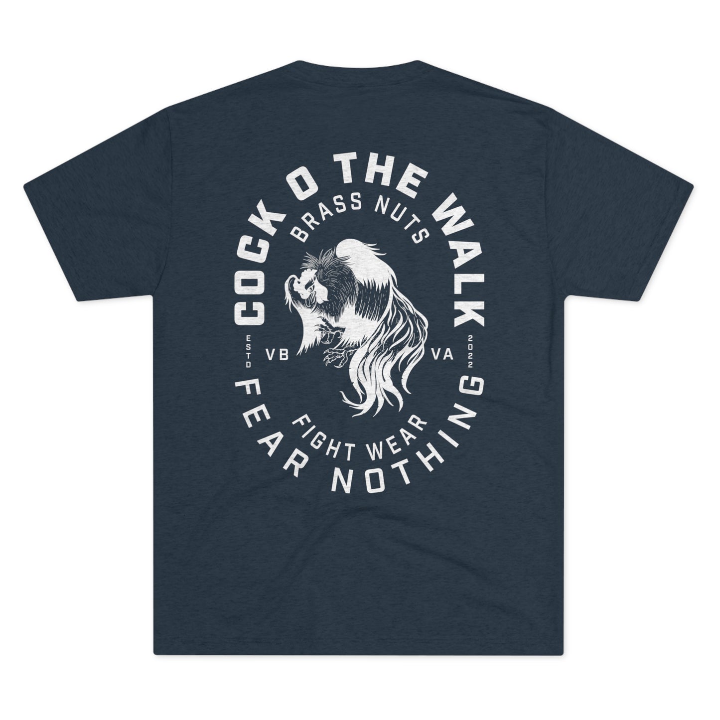 BNFW x MKNG Cock O The Walk (B&W) Tri-Blend Crew Tee