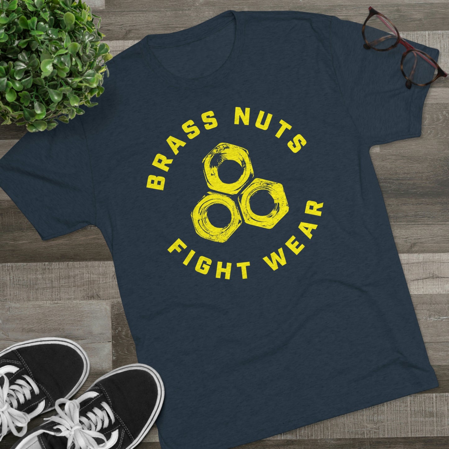 Original Nuts Unisex Tri-Blend Crew Tee