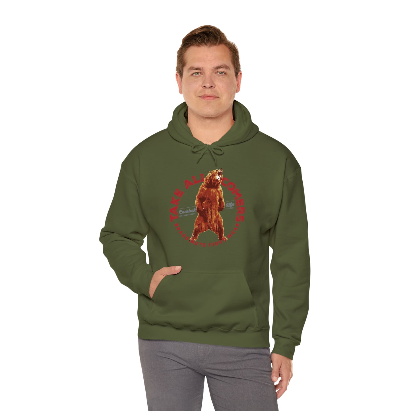 Battle Bear Unisex Heavy Blend™ Hooded Sweatshirt