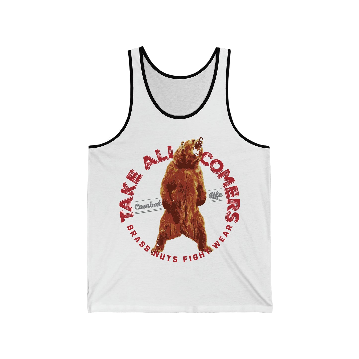 Battle Bear Unisex Jersey Tank