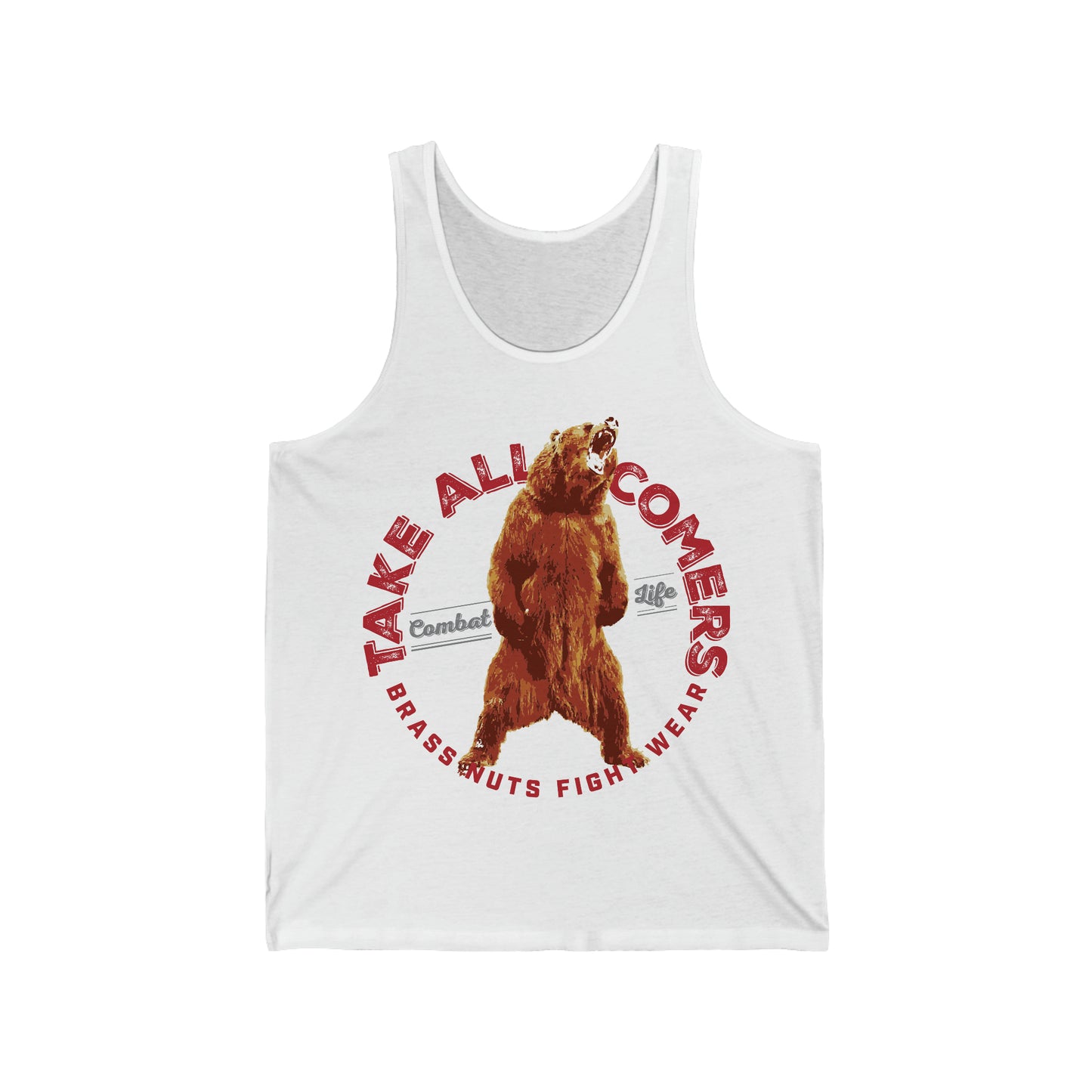 Battle Bear Unisex Jersey Tank