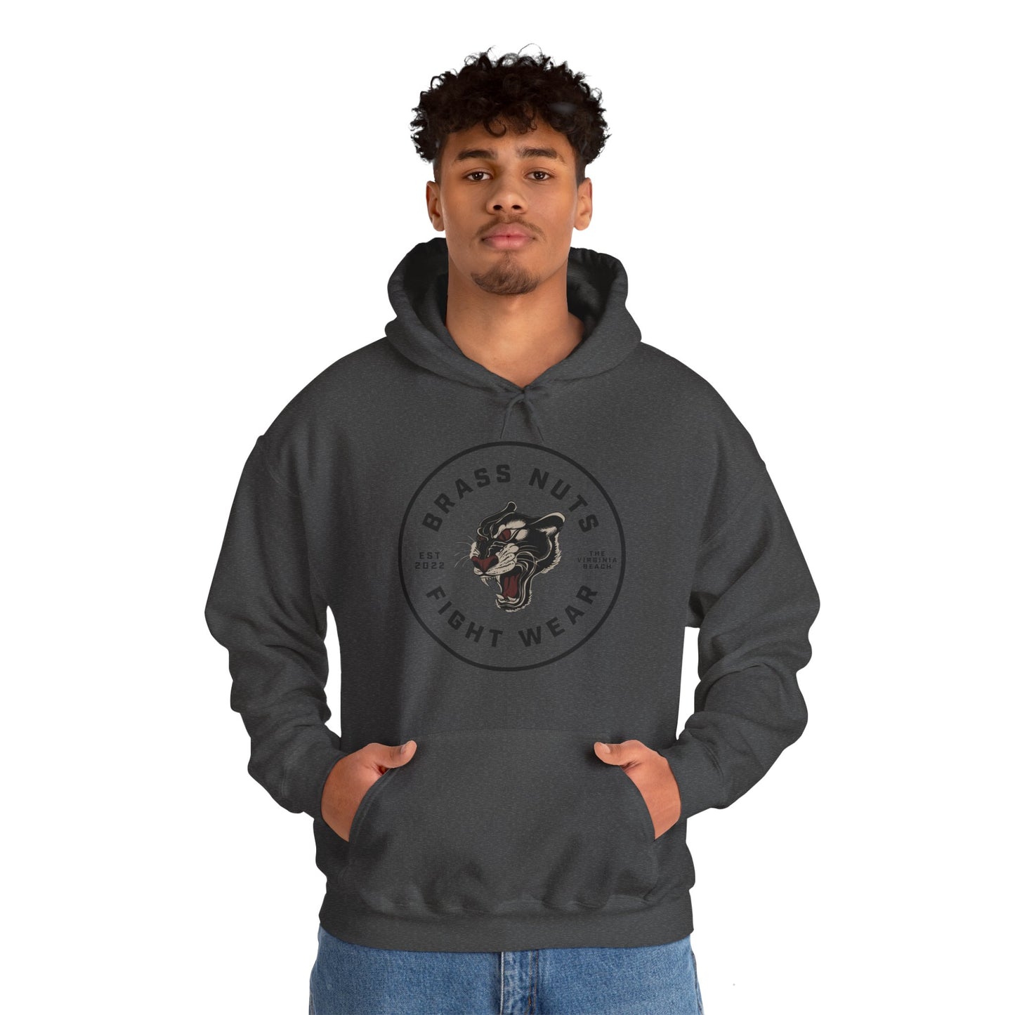 BNFW x MKNG Hell Bender Trouble Maker Unisex Heavy Blend™ Hooded Sweatshirt