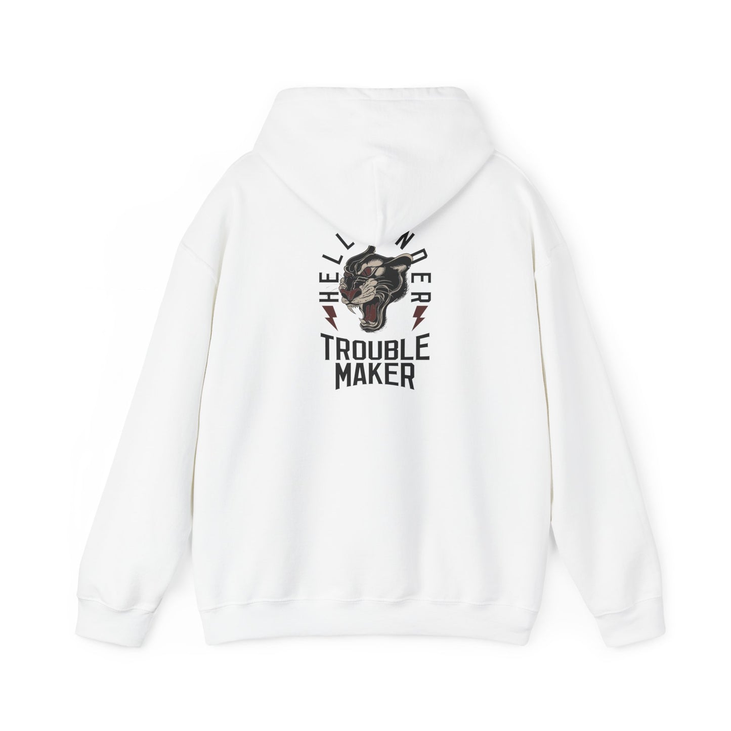 BNFW x MKNG Hell Bender Trouble Maker Unisex Heavy Blend™ Hooded Sweatshirt