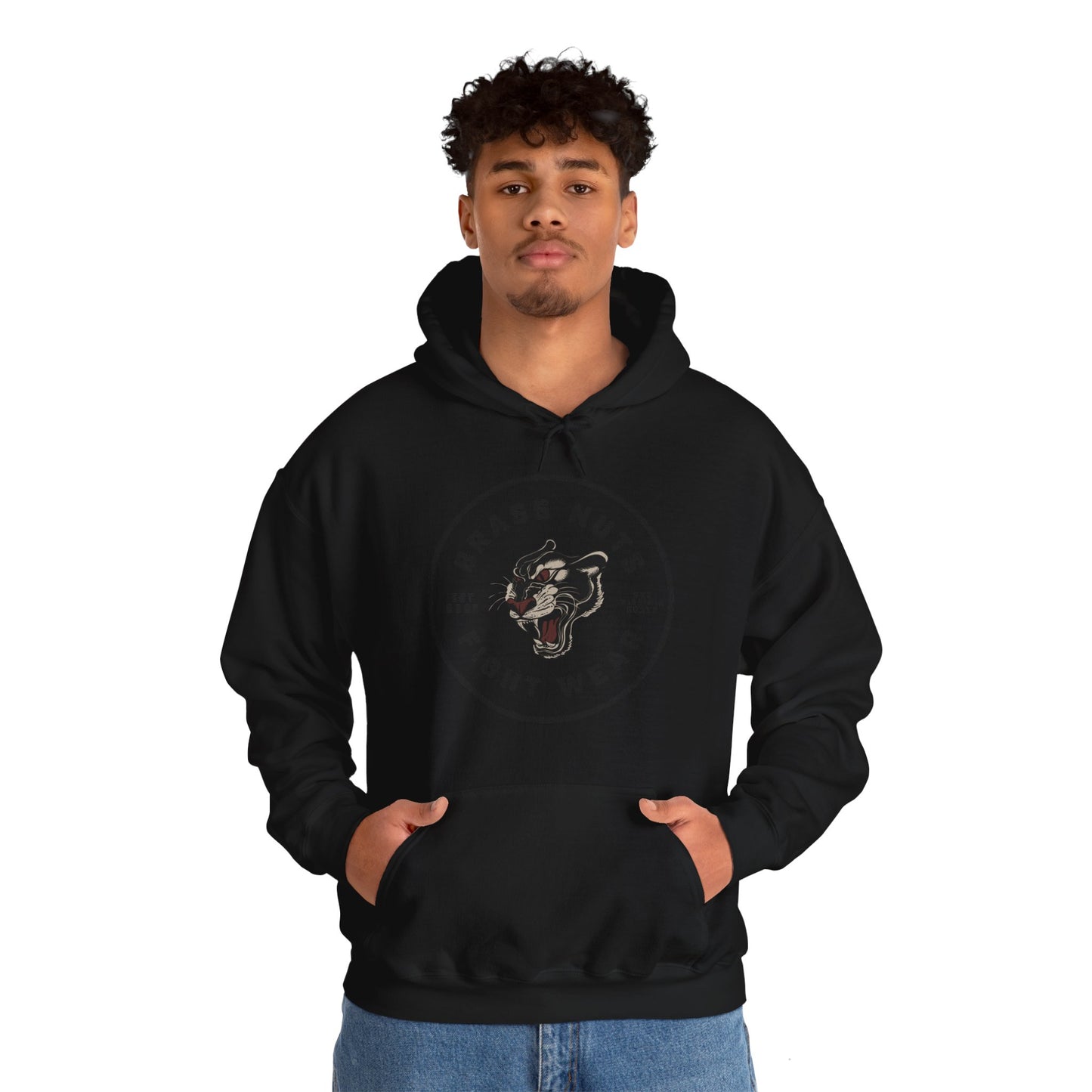 BNFW x MKNG Hell Bender Trouble Maker Unisex Heavy Blend™ Hooded Sweatshirt