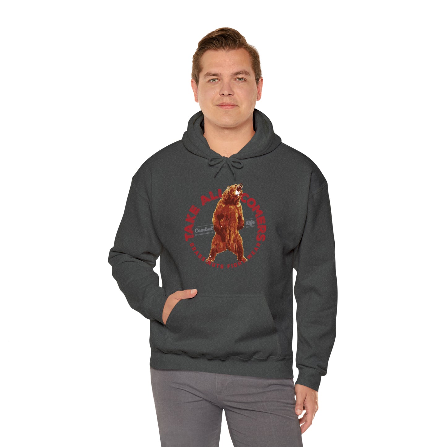 Battle Bear Unisex Heavy Blend™ Hooded Sweatshirt