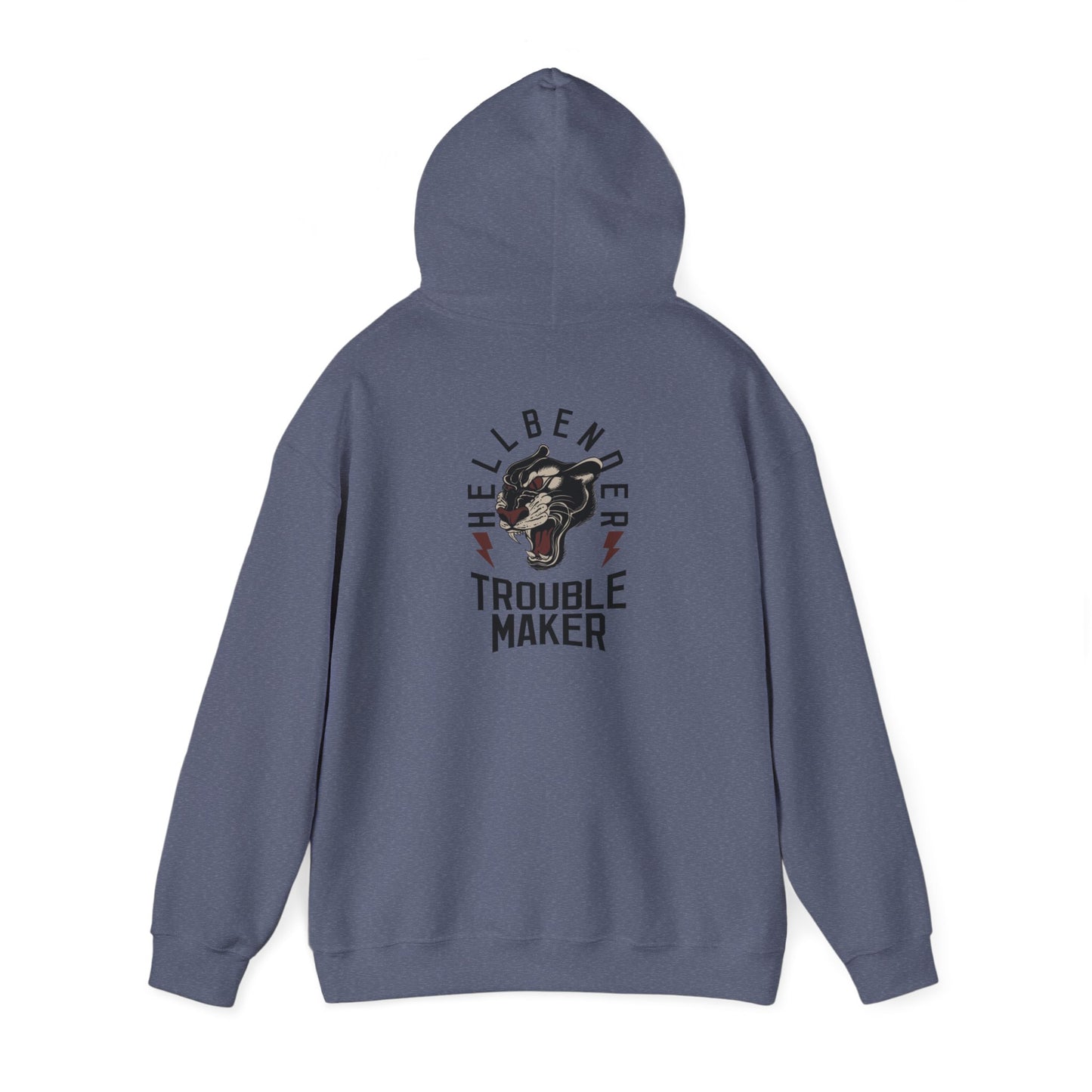 BNFW x MKNG Hell Bender Trouble Maker Unisex Heavy Blend™ Hooded Sweatshirt