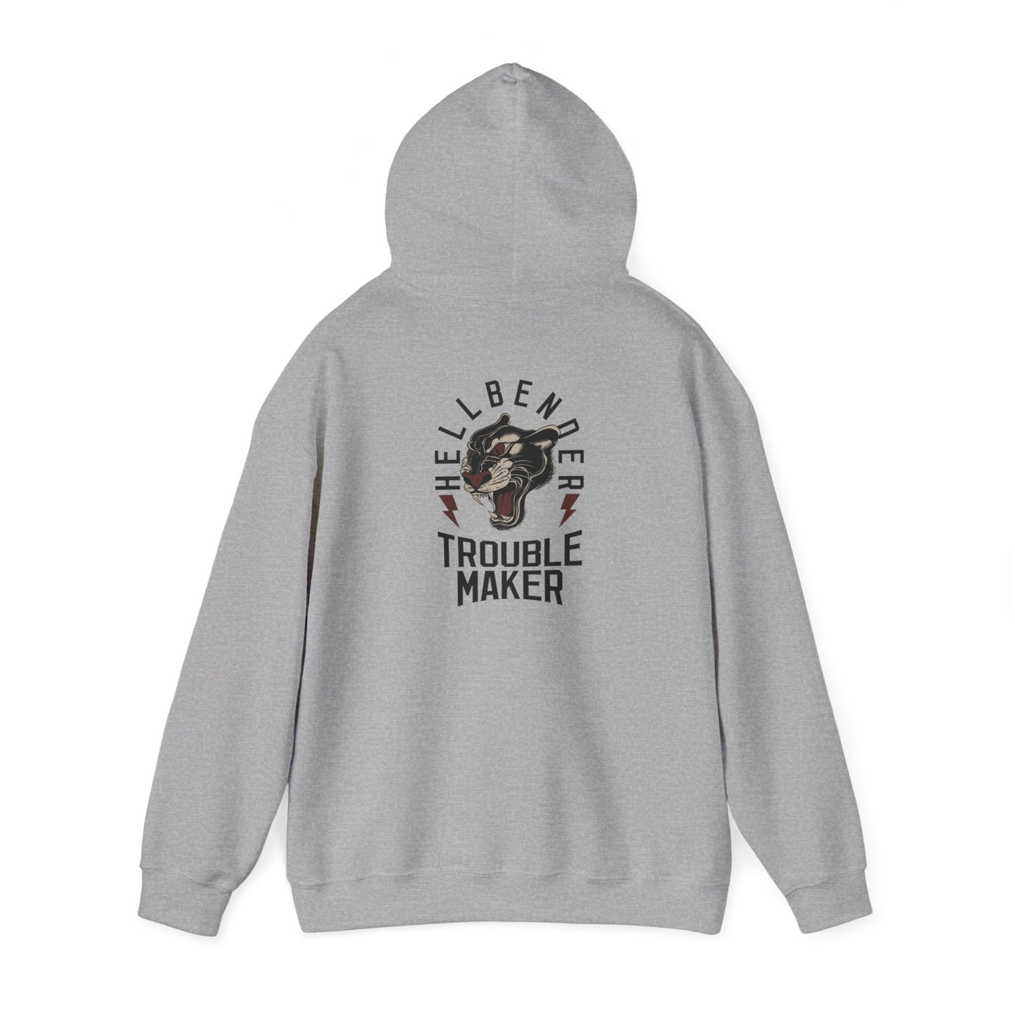 BNFW x MKNG Hell Bender Trouble Maker Unisex Heavy Blend™ Hooded Sweatshirt