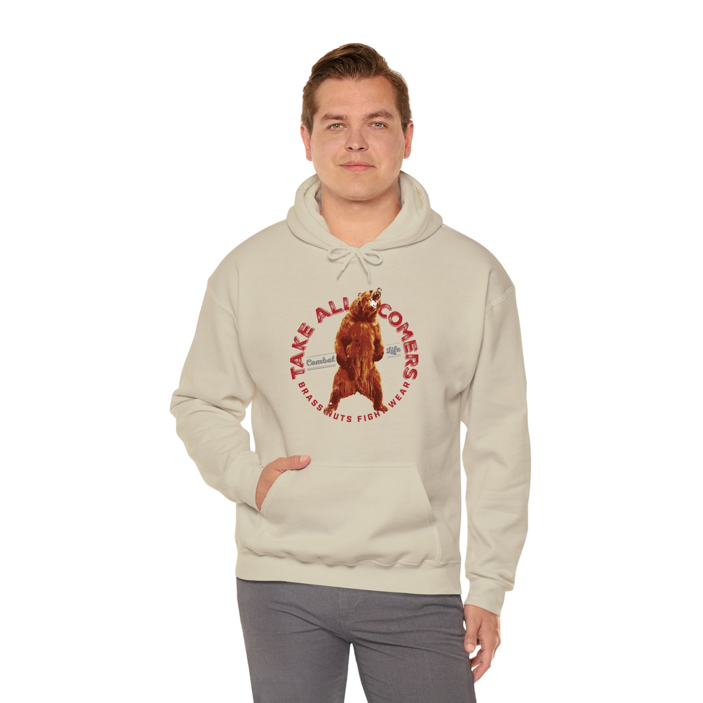 Battle Bear Unisex Heavy Blend™ Hooded Sweatshirt