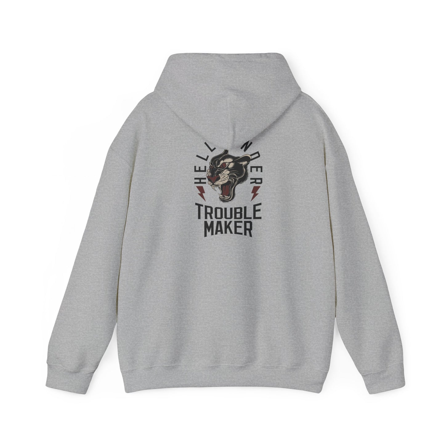 BNFW x MKNG Hell Bender Trouble Maker Unisex Heavy Blend™ Hooded Sweatshirt