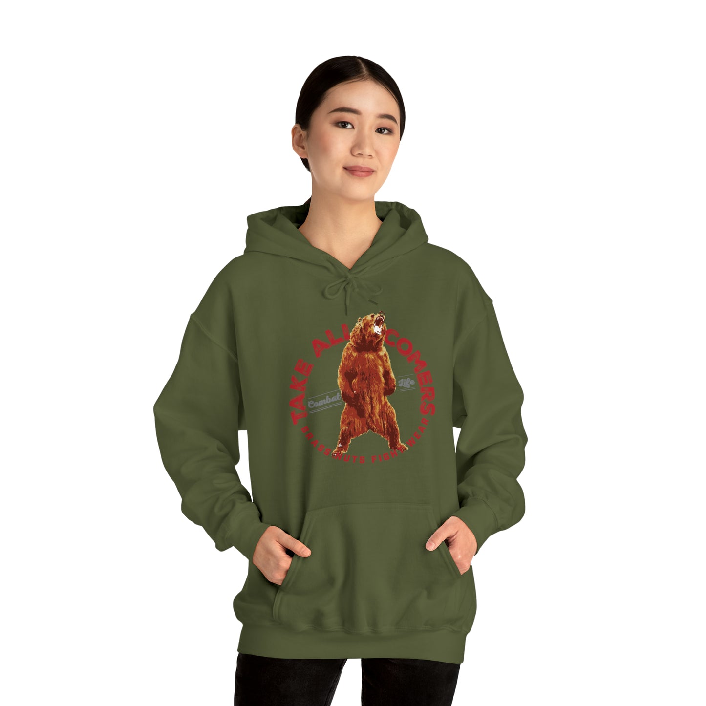 Battle Bear Unisex Heavy Blend™ Hooded Sweatshirt