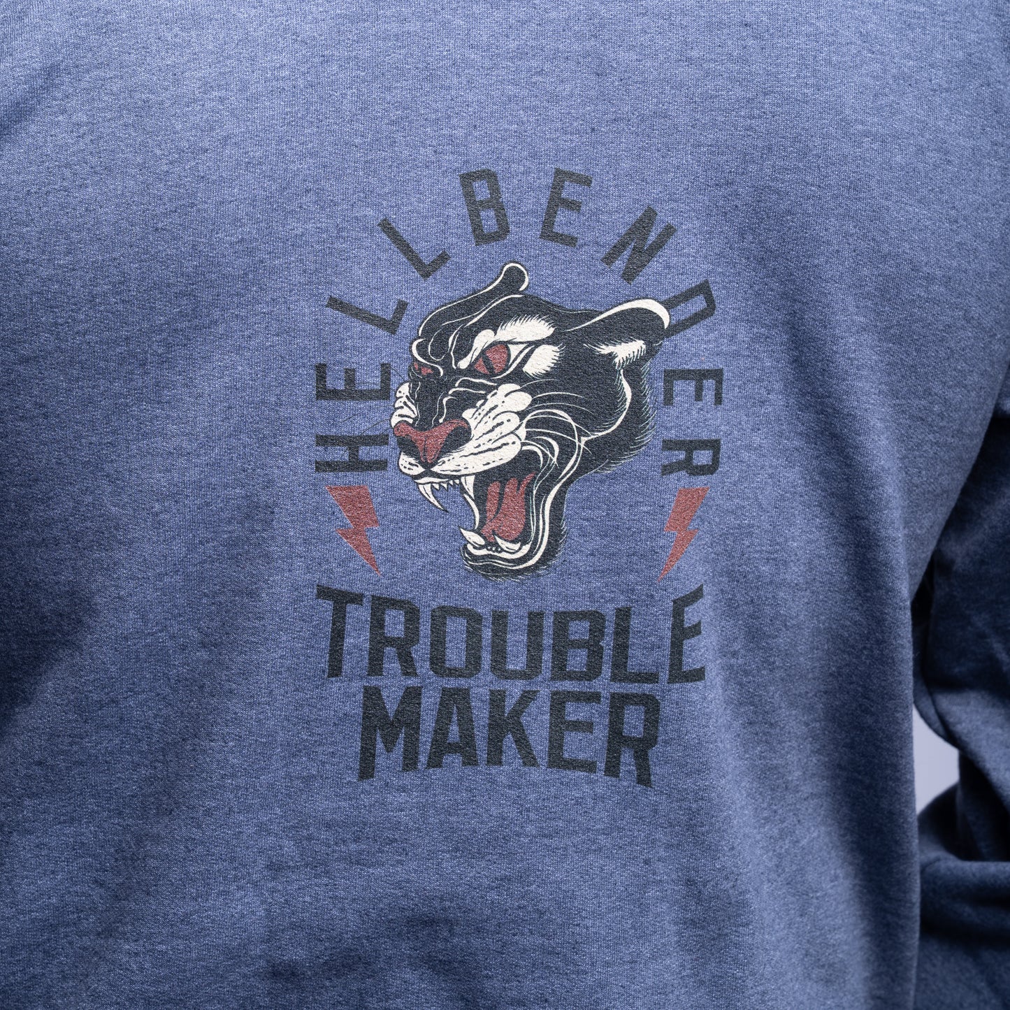 BNFW x MKNG Hell Bender Trouble Maker Unisex Heavy Blend™ Hooded Sweatshirt