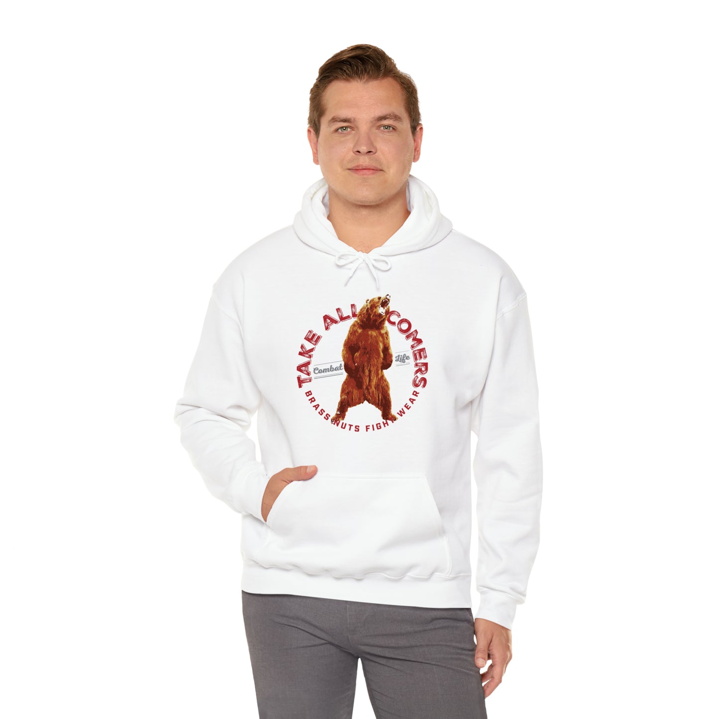 Battle Bear Unisex Heavy Blend™ Hooded Sweatshirt