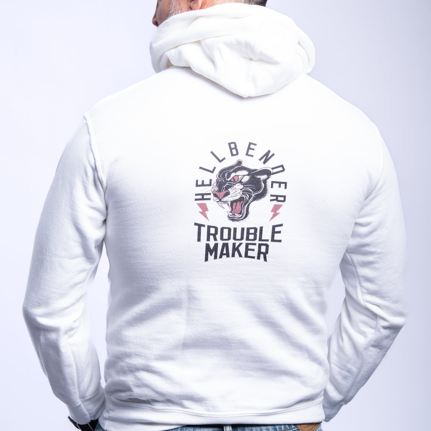 BNFW x MKNG Hell Bender Trouble Maker Unisex Heavy Blend™ Hooded Sweatshirt