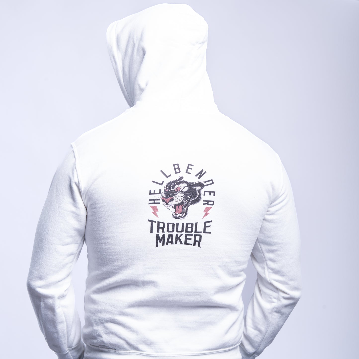 BNFW x MKNG Hell Bender Trouble Maker Unisex Heavy Blend™ Hooded Sweatshirt