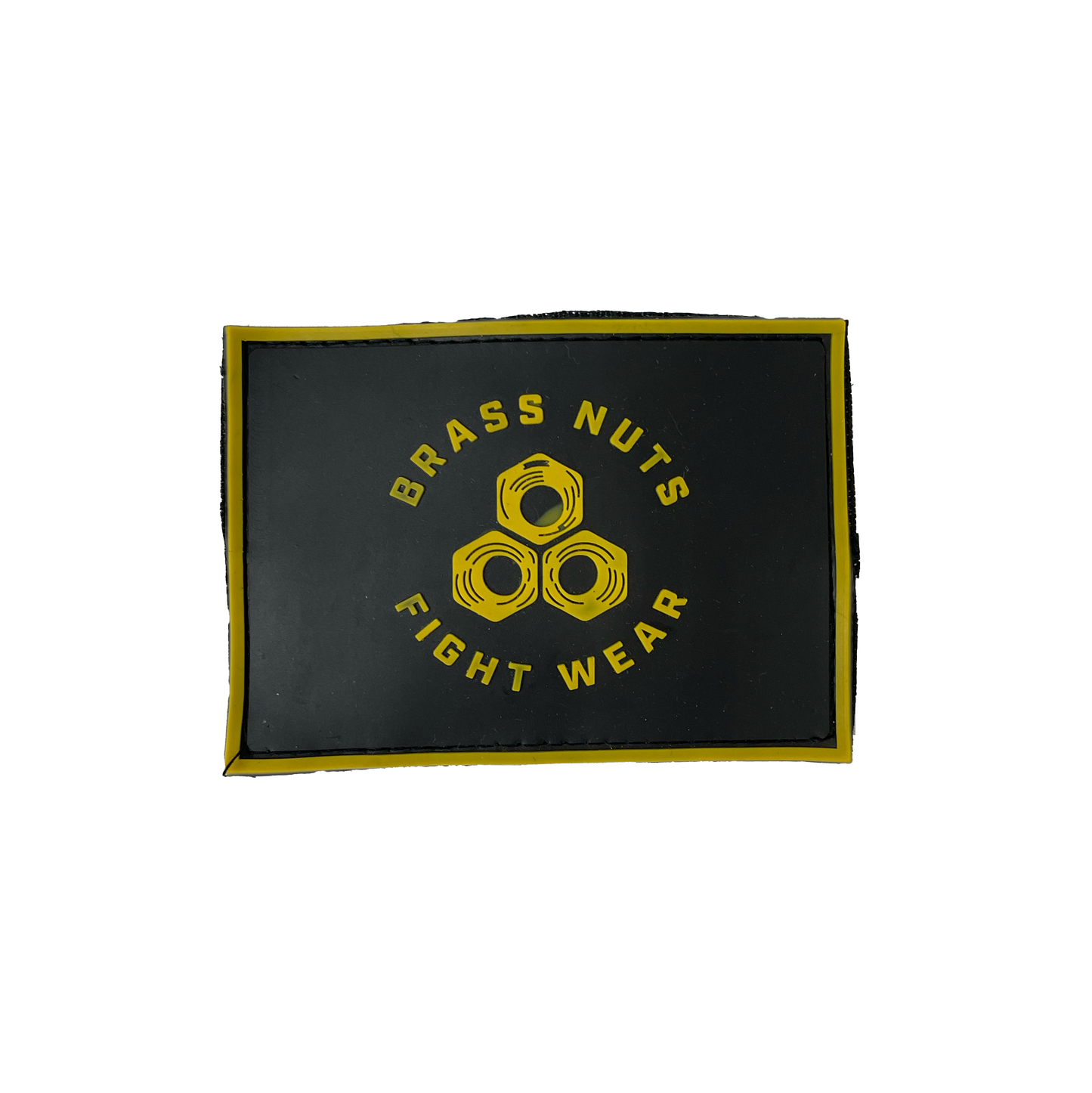 Brass Nuts Fight Wear Logo PVC/Rubber Patch