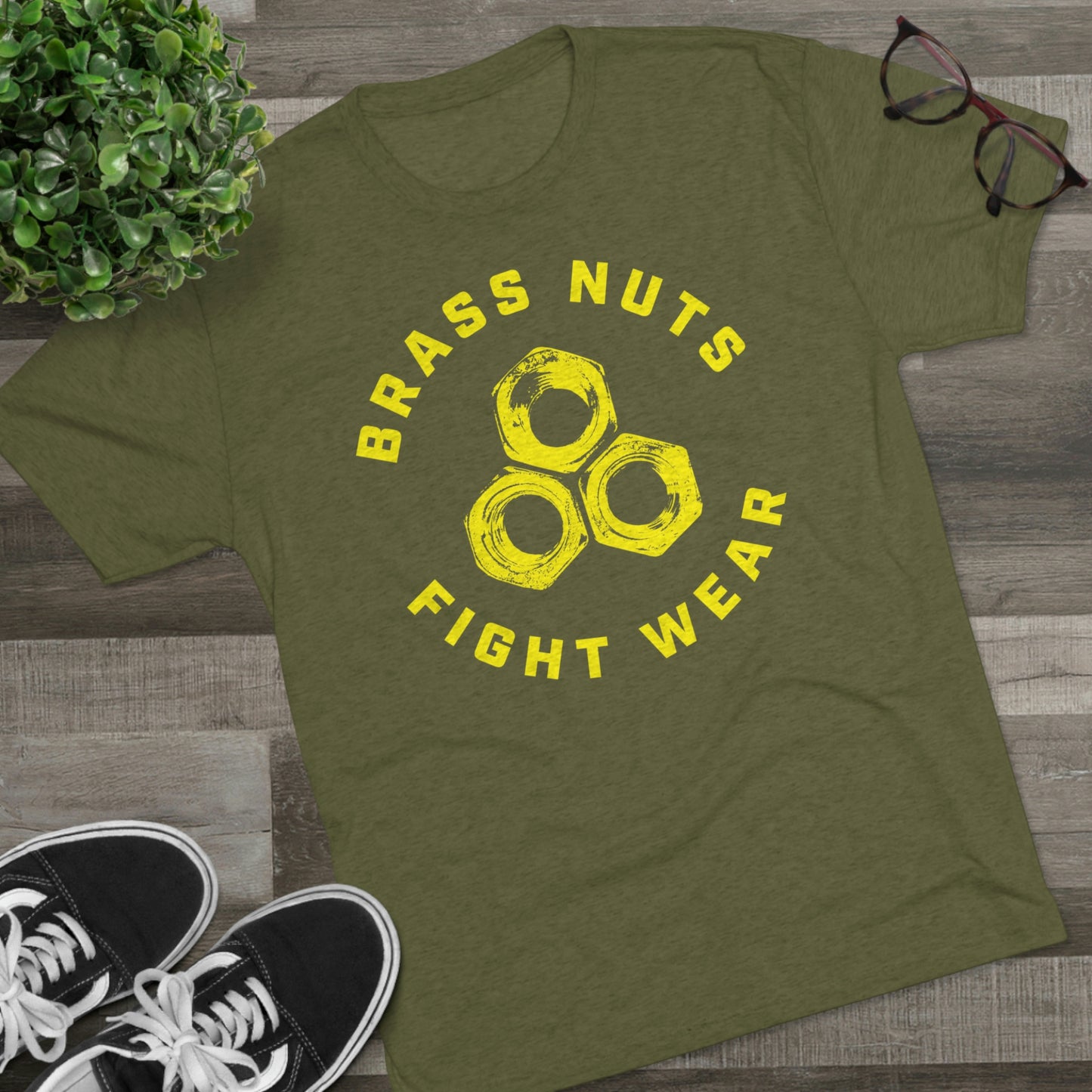 Original Nuts Unisex Tri-Blend Crew Tee