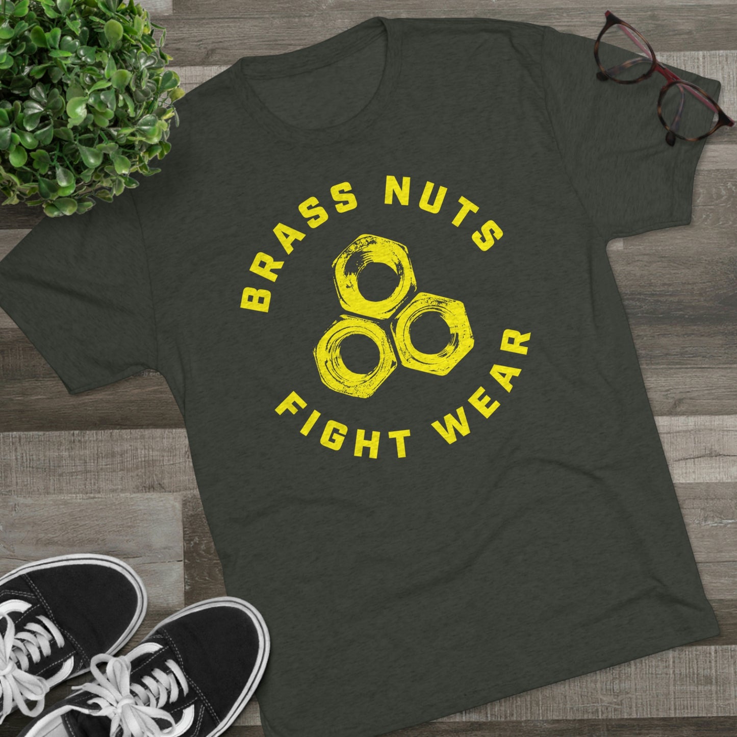 Original Nuts Unisex Tri-Blend Crew Tee