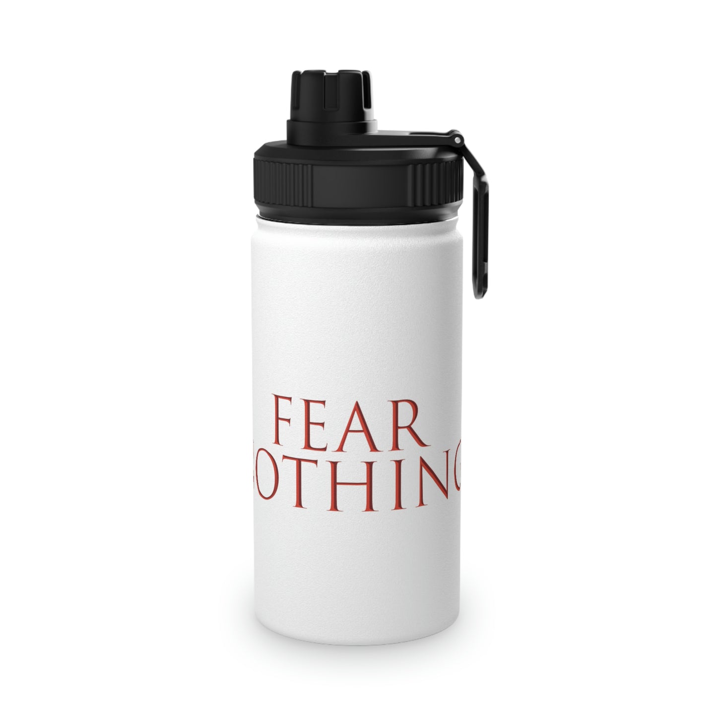 BNFW Legion "Fear Nothing" Stainless Steel Water Bottle, Sports Lid