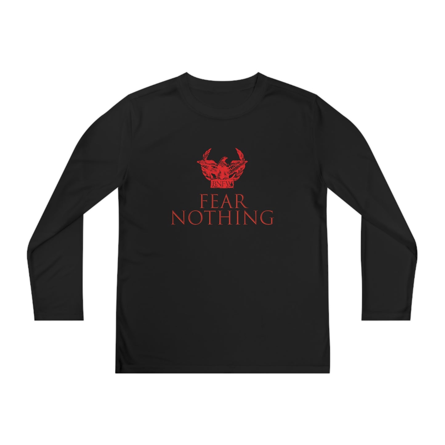 BNFW Legion "Fear Nothing" Youth Long Sleeve Competitor Tee