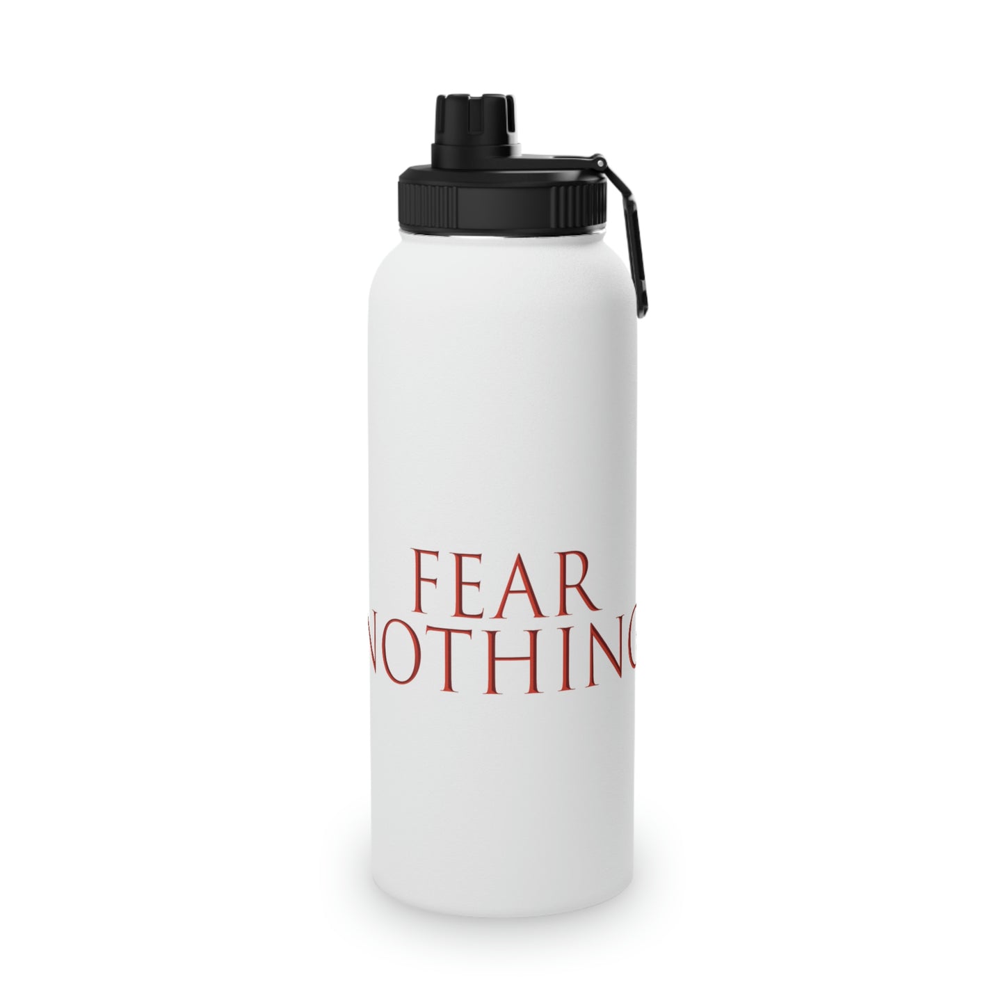 BNFW Legion "Fear Nothing" Stainless Steel Water Bottle, Sports Lid