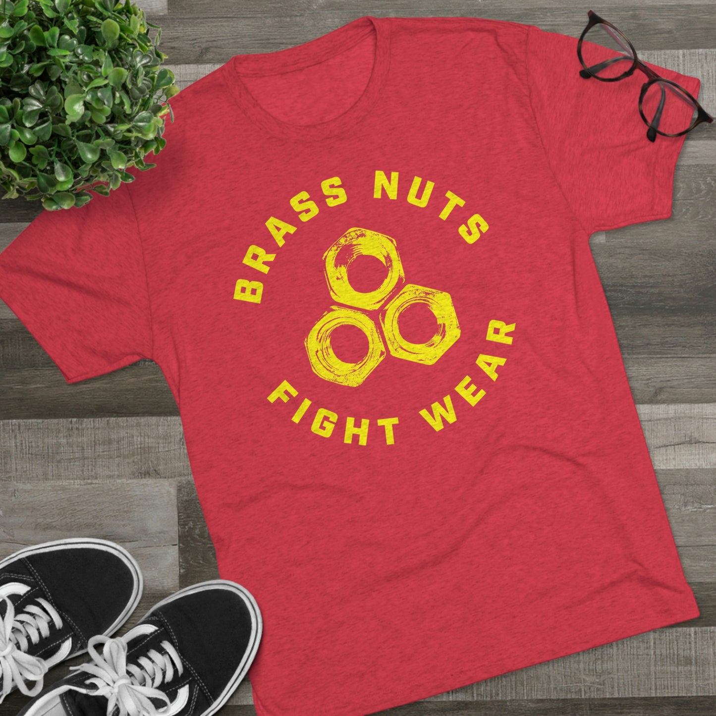 Original Nuts Unisex Tri-Blend Crew Tee