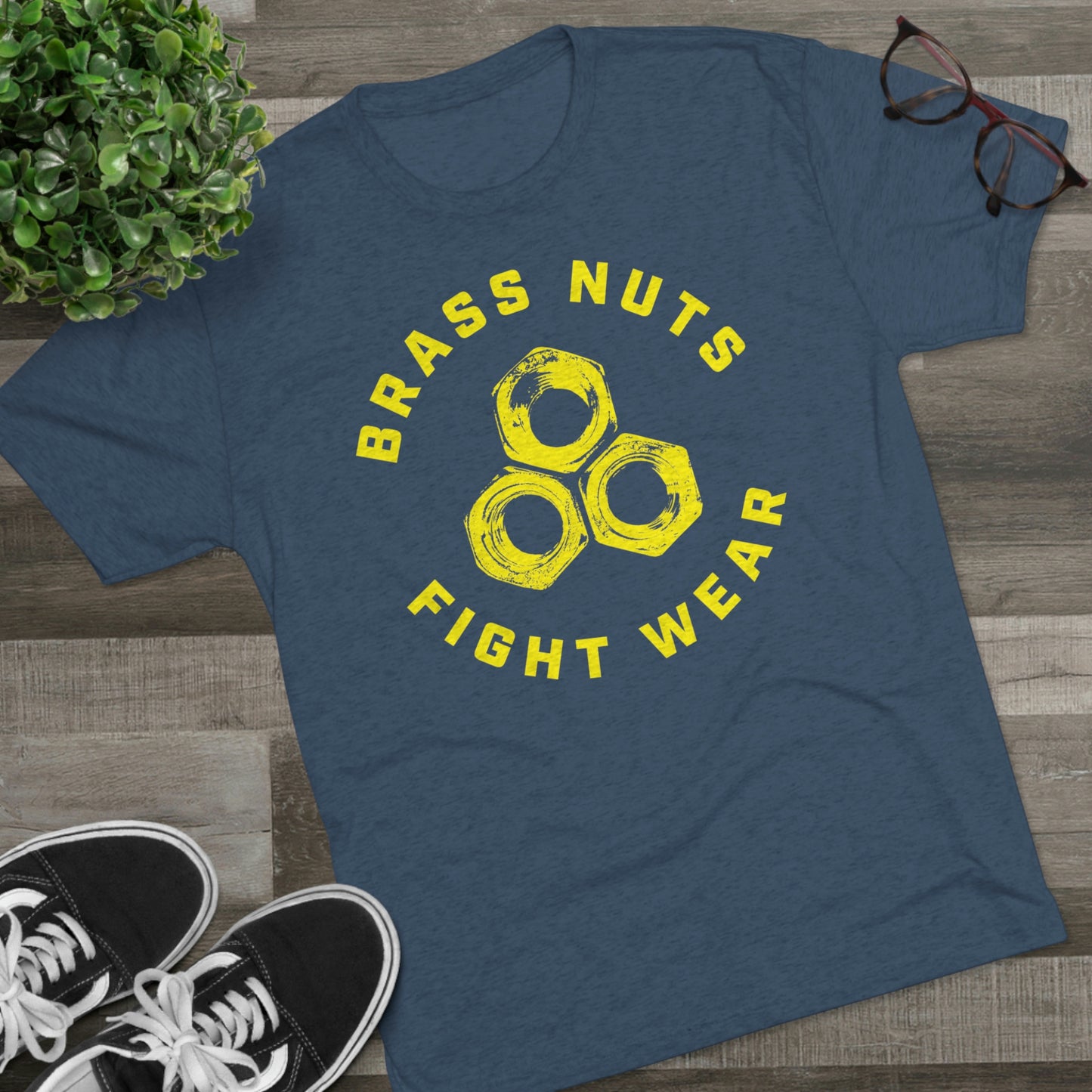 Original Nuts Unisex Tri-Blend Crew Tee