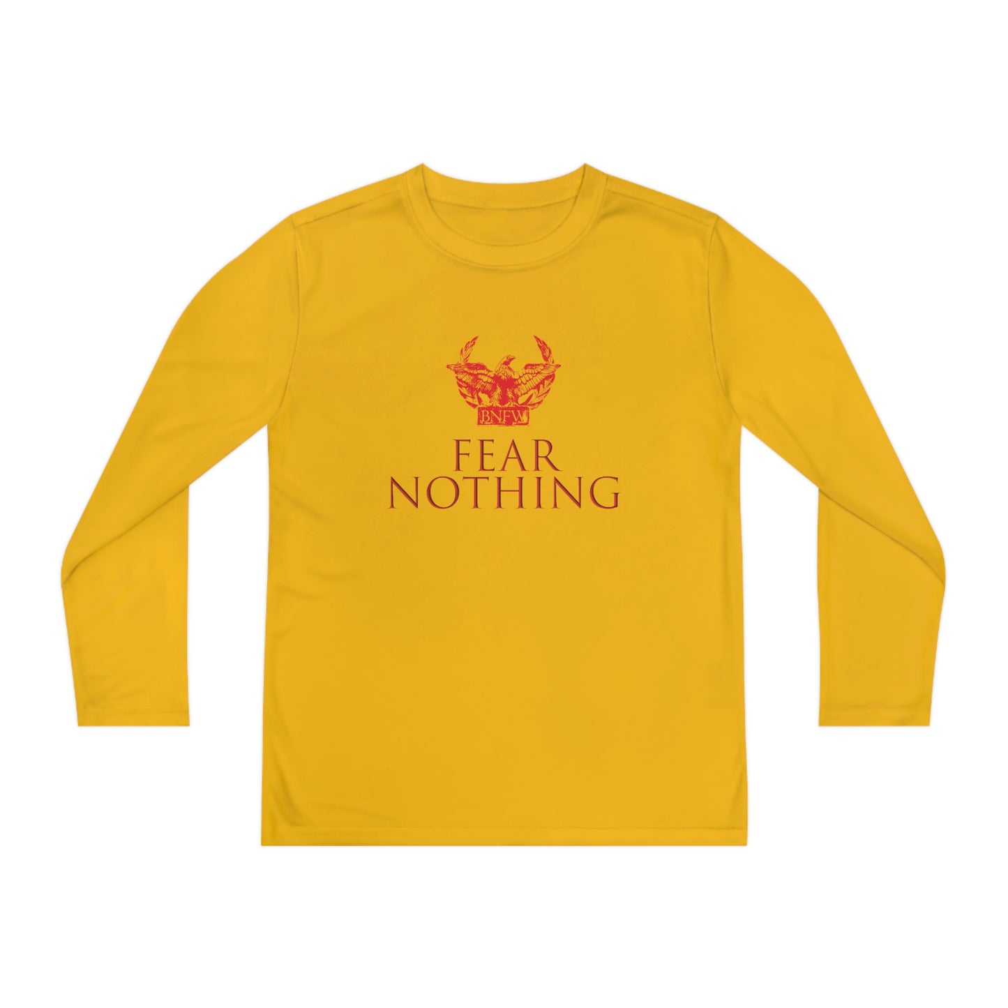 BNFW Legion "Fear Nothing" Youth Long Sleeve Competitor Tee