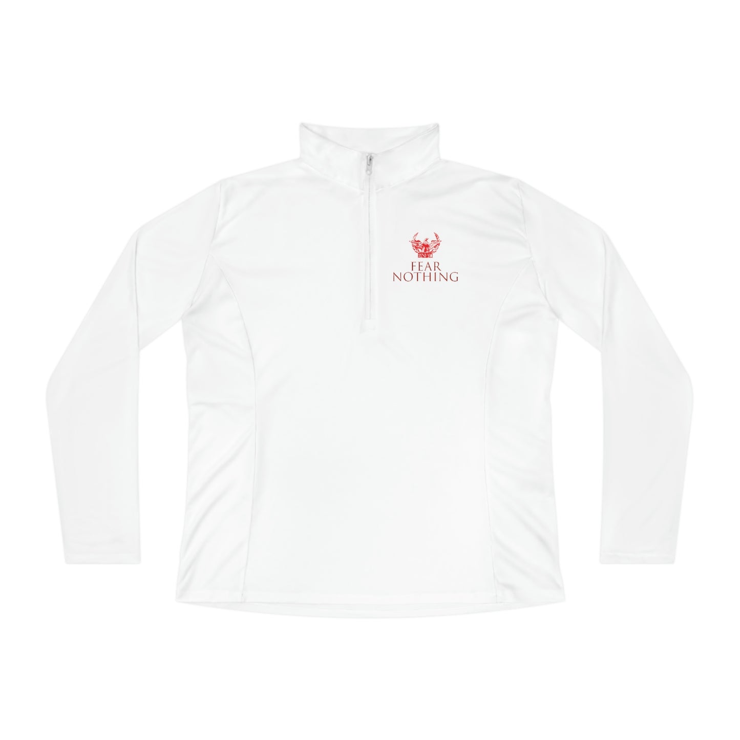 BNFW Legion FEAR NOTHING Ladies Quarter-Zip Pullover