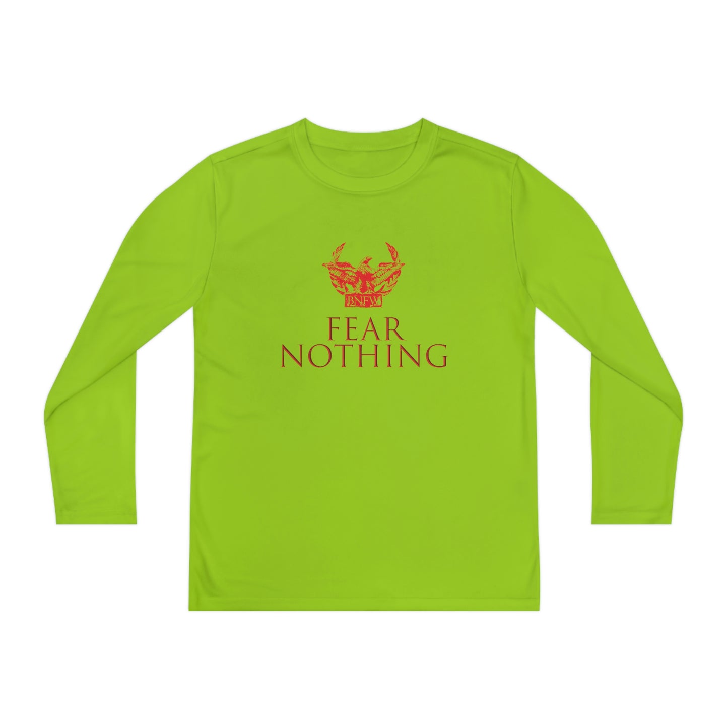 BNFW Legion "Fear Nothing" Youth Long Sleeve Competitor Tee