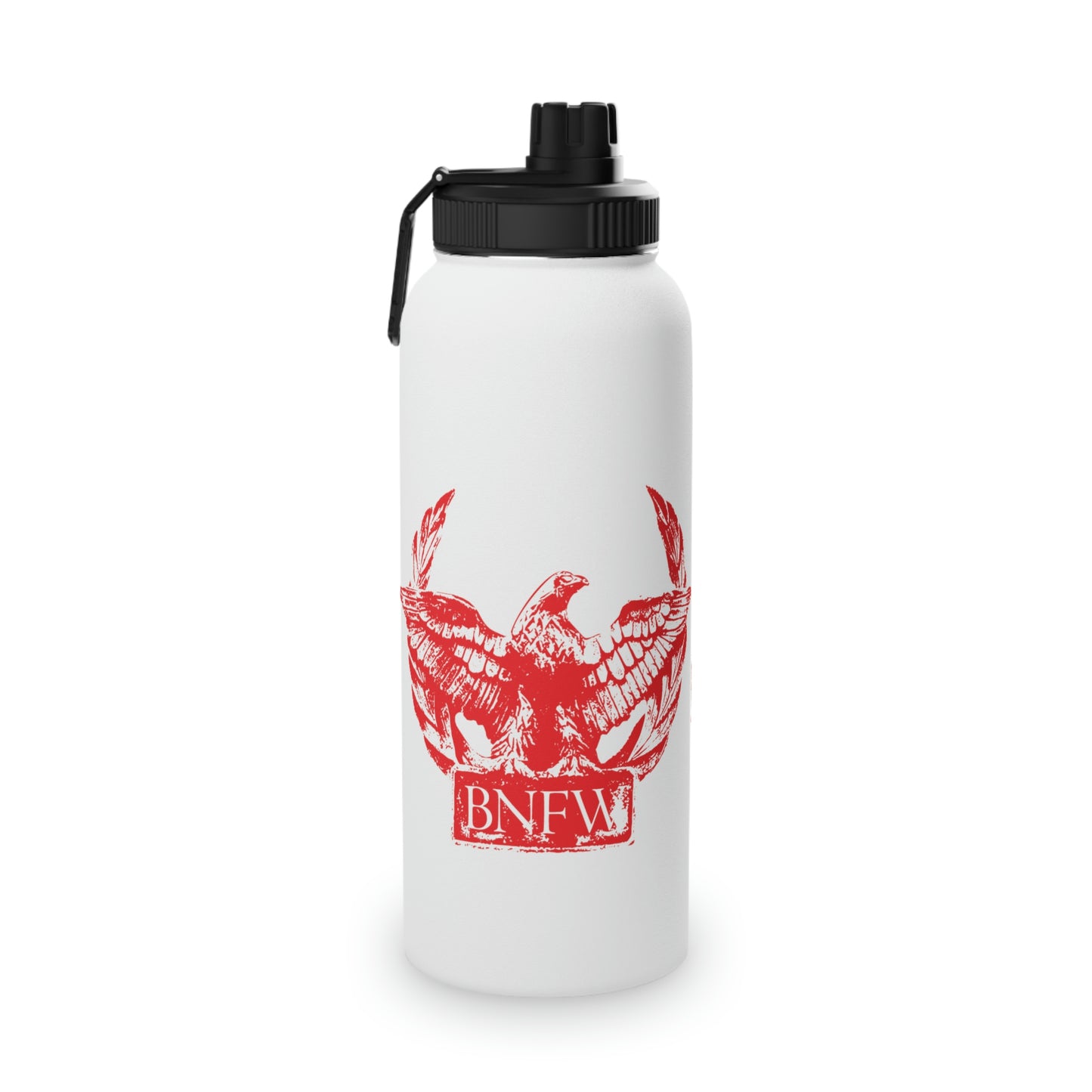 BNFW Legion "Fear Nothing" Stainless Steel Water Bottle, Sports Lid