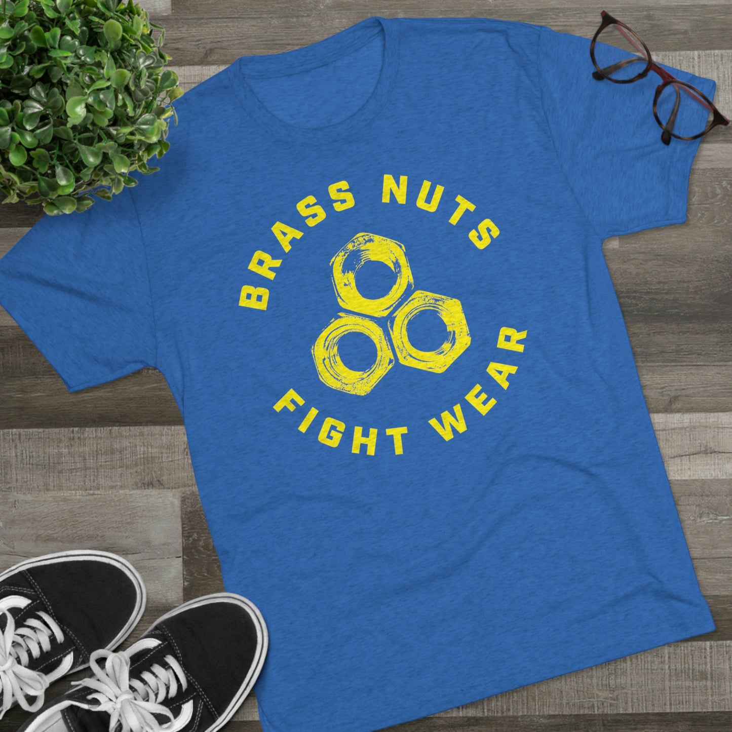 Original Nuts Unisex Tri-Blend Crew Tee