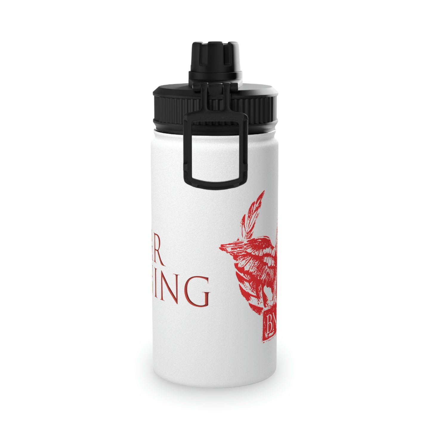 BNFW Legion "Fear Nothing" Stainless Steel Water Bottle, Sports Lid