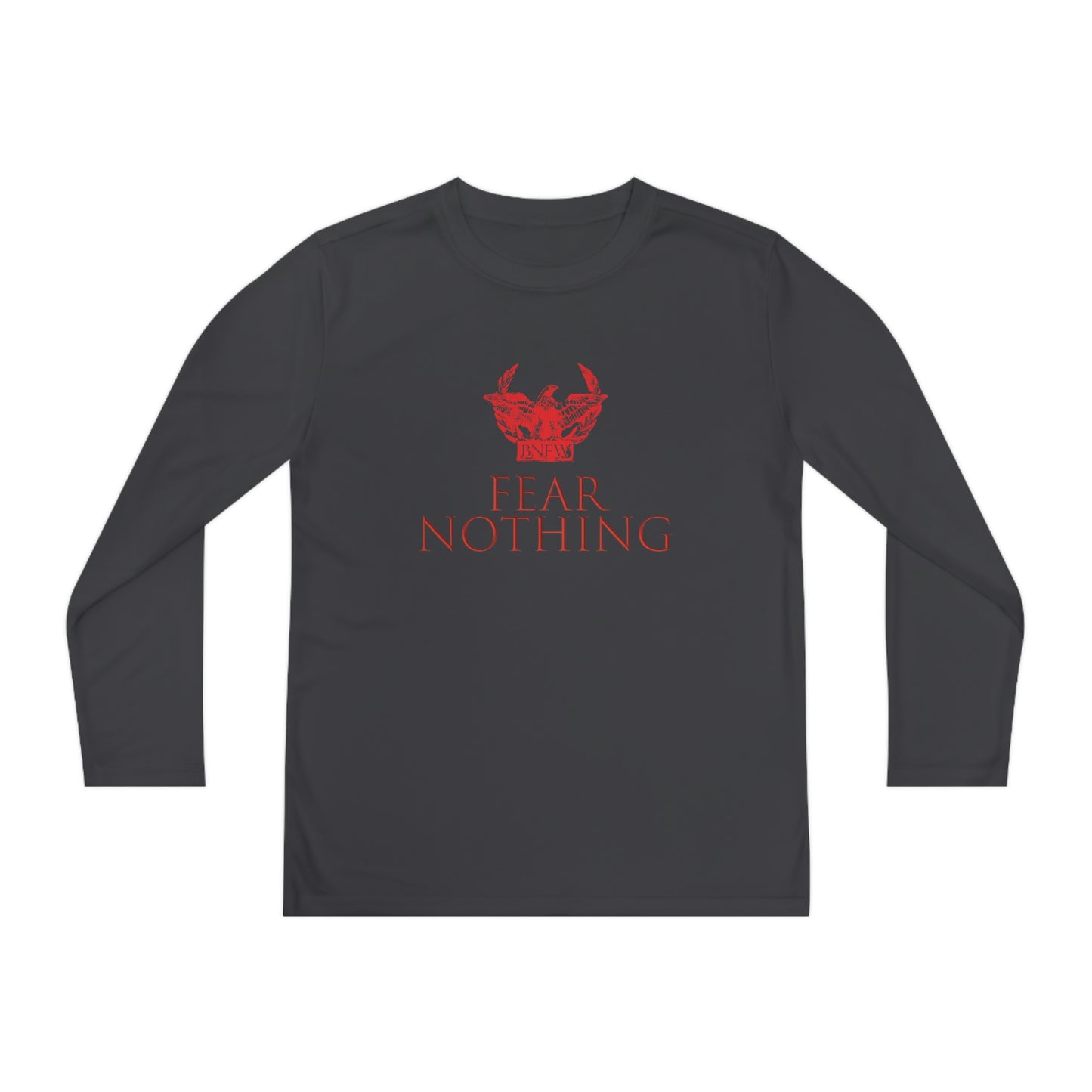 BNFW Legion "Fear Nothing" Youth Long Sleeve Competitor Tee